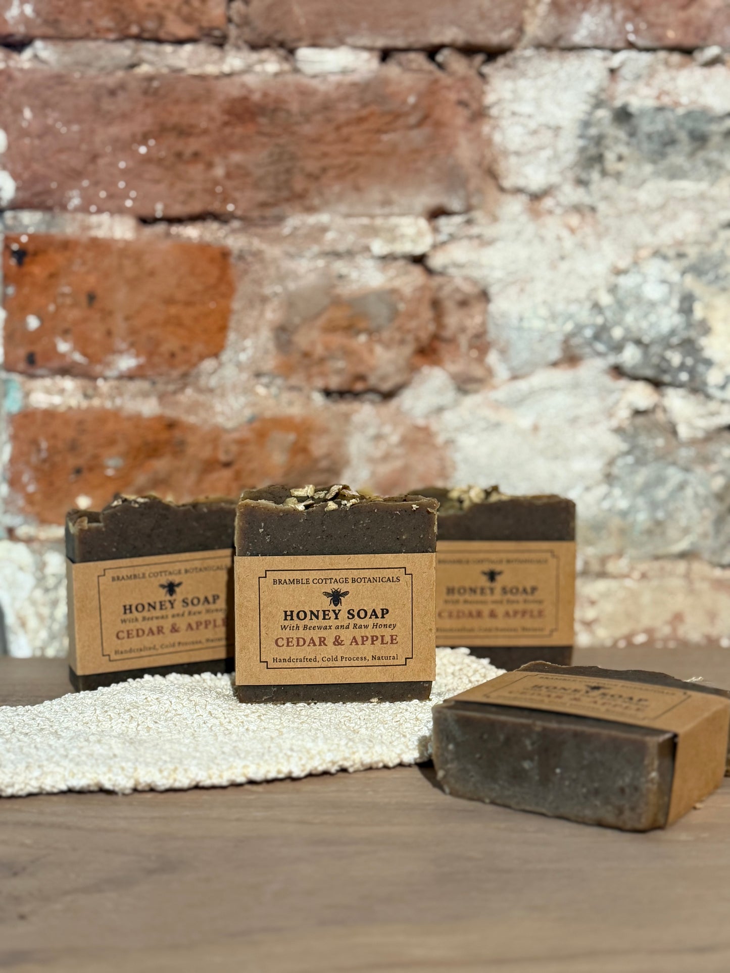 Apple and Cedar Honey Soap