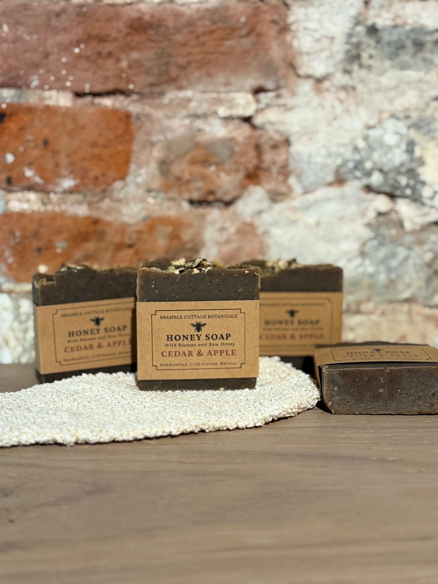 Apple and Cedar Honey Soap