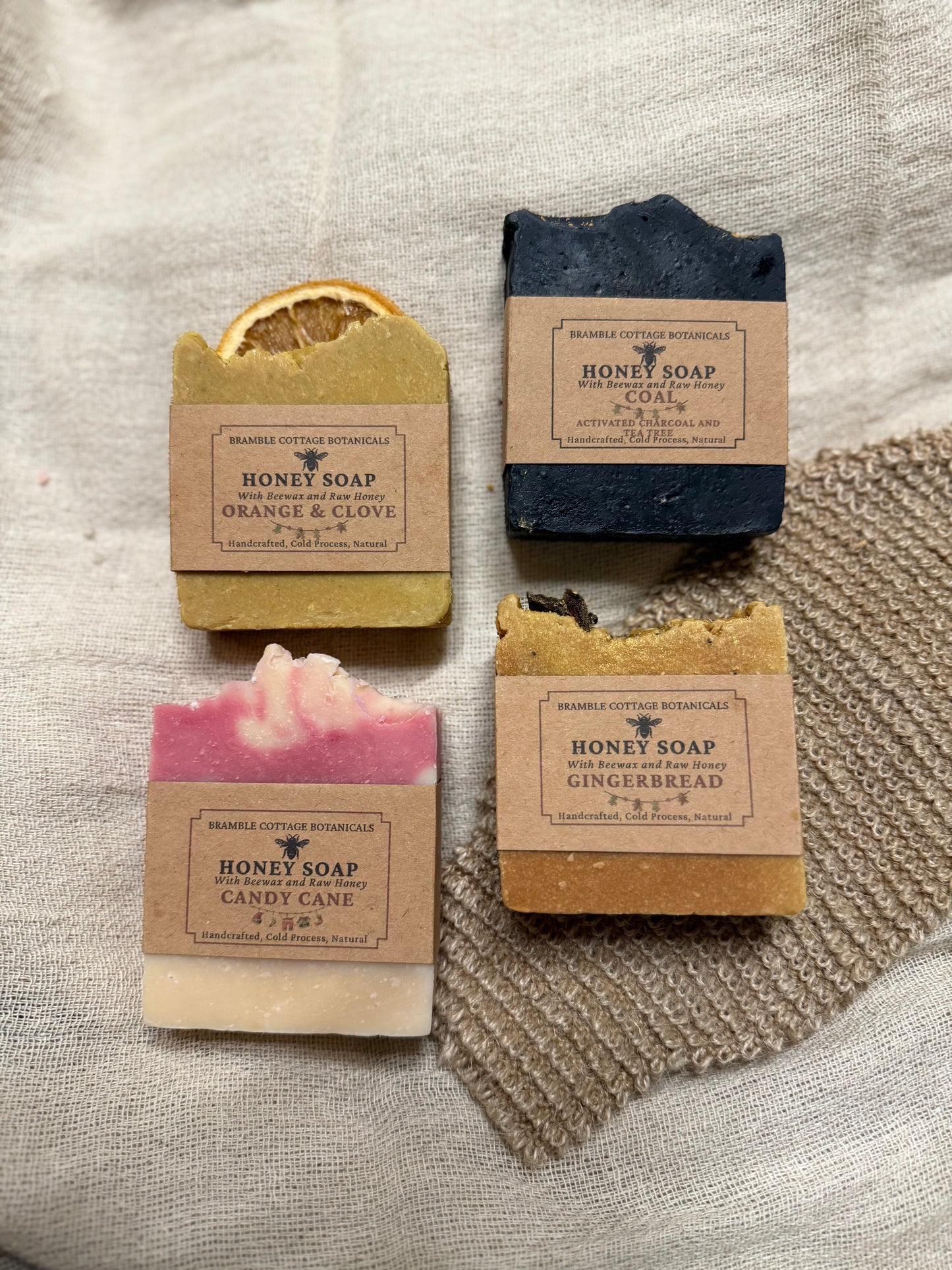 Festive Orange & Clove Honey Soap