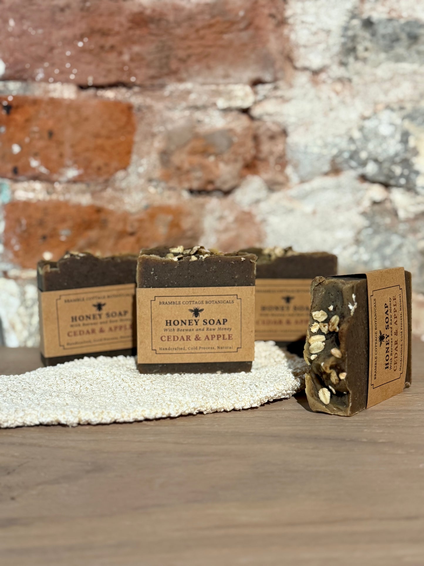 Apple and Cedar Honey Soap