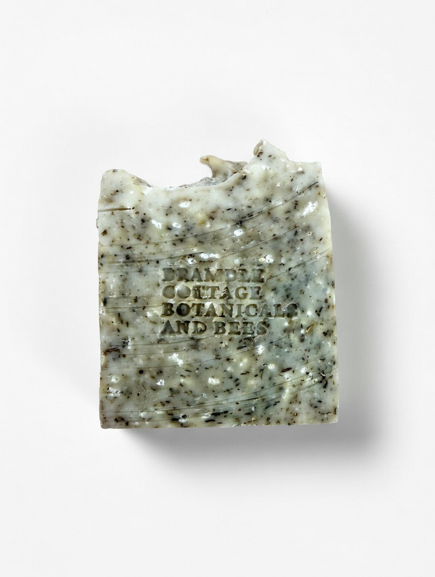 Mint & Nettle Field Bar Scrub Soap