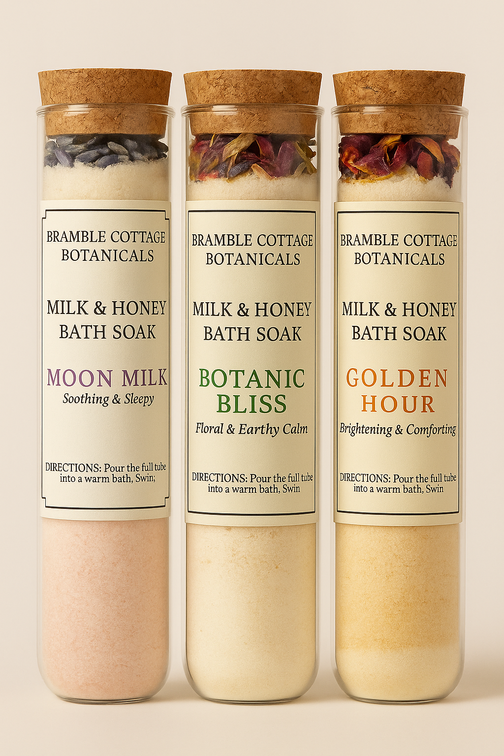 Milk & Honey Bath Soak Collection
