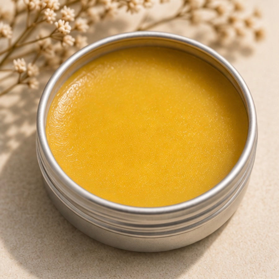 Beeswax Mandarin Lip Balm – Natural Moisturising Lip Care | Bramble Cottage Botanicals