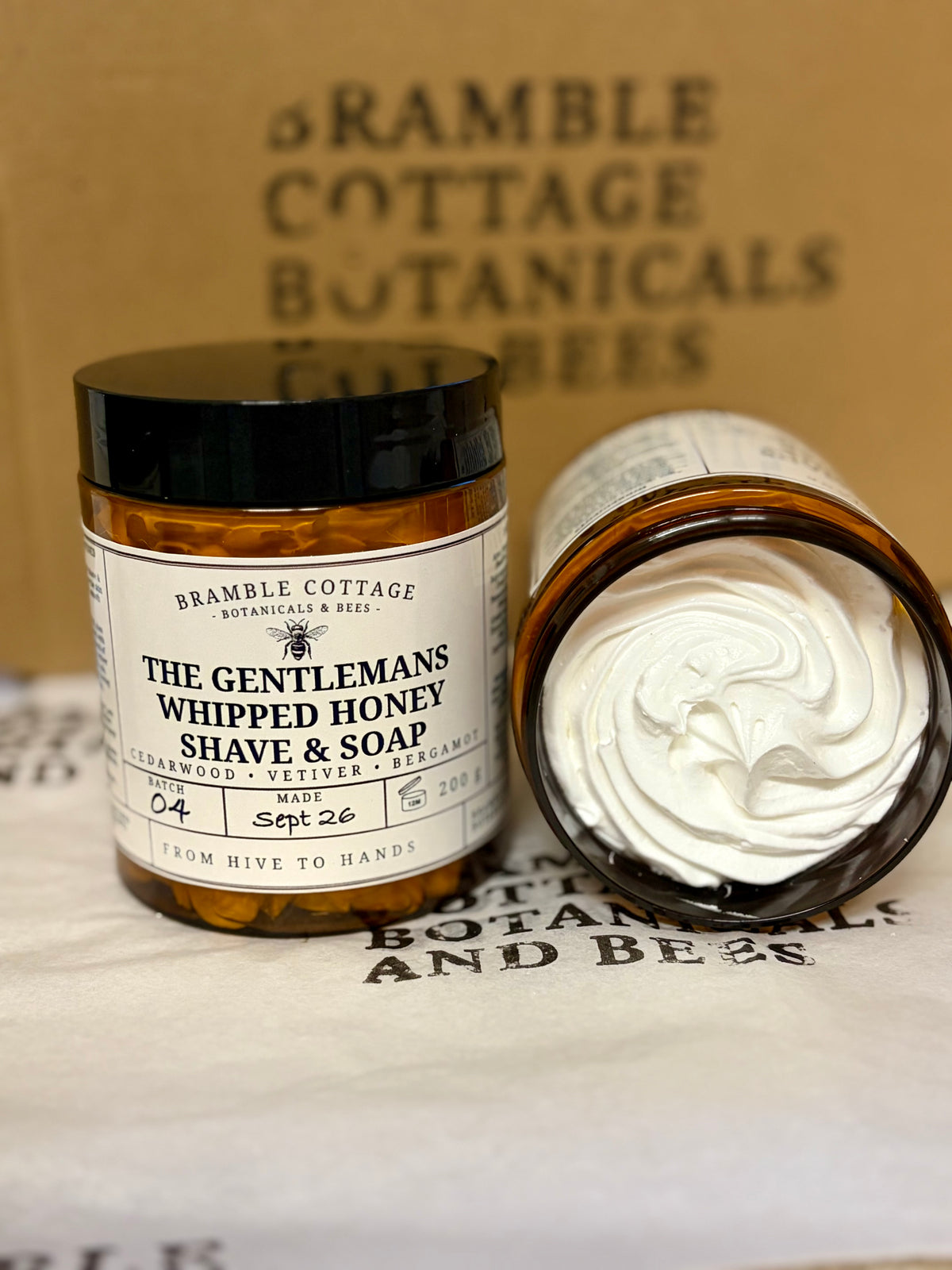 Gentleman’s Whipped Shave & Soap