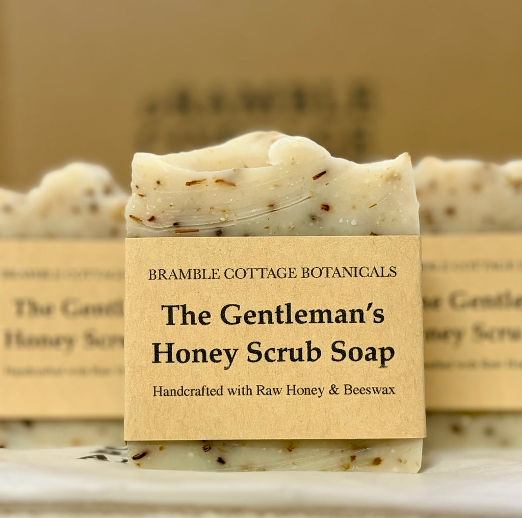 The Gentleman’s Honey Scrub Bar
