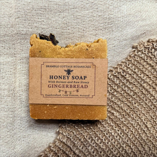 Festive Gingerbread  Honey Soap