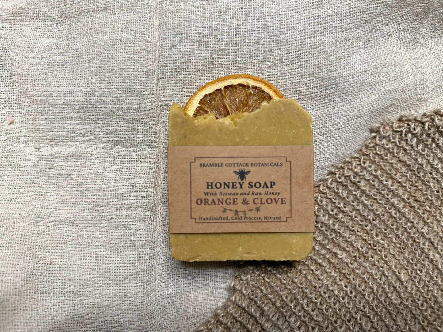 Festive Orange & Clove Honey Soap
