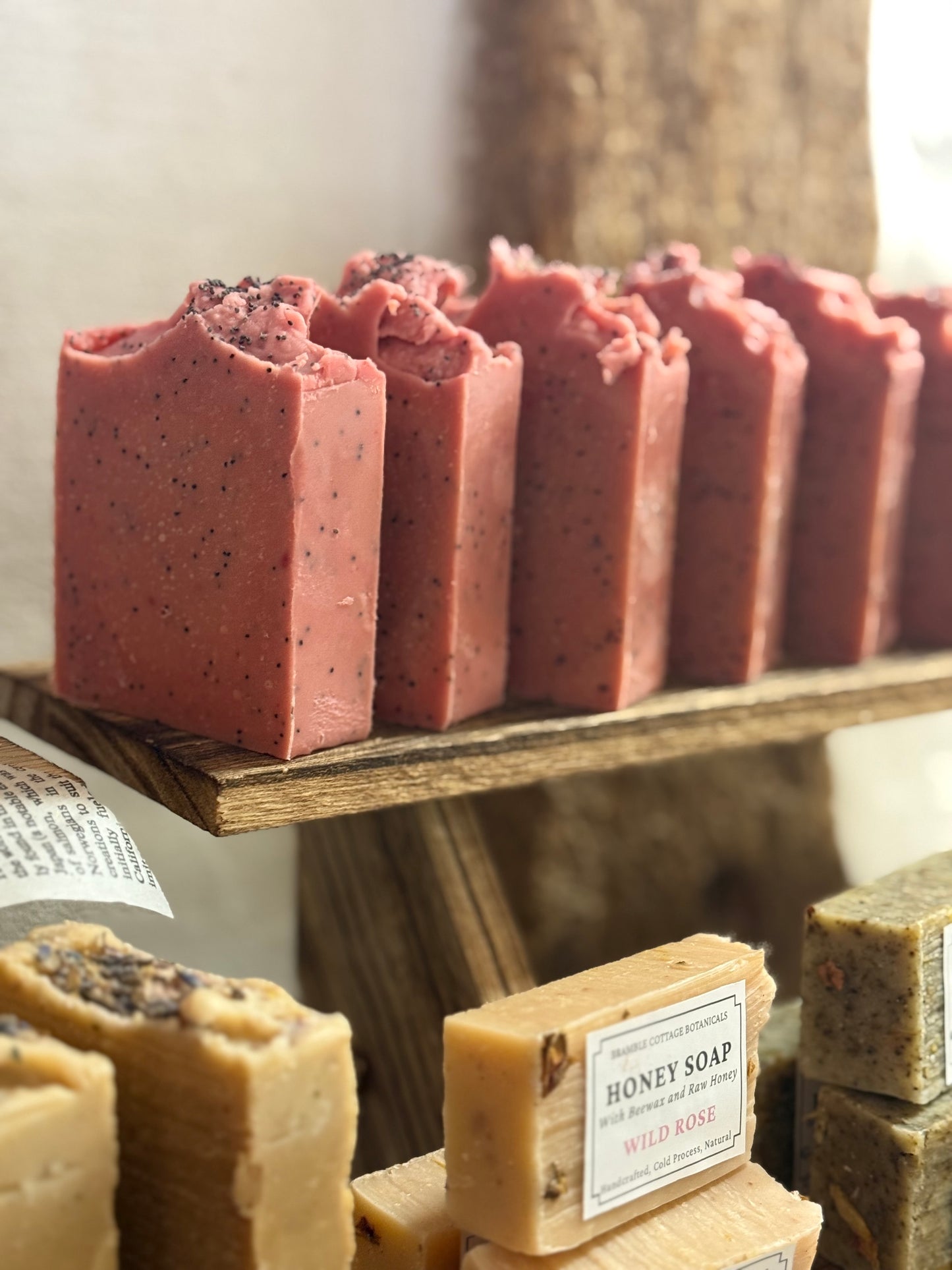 Poppy Bar Honey Soap