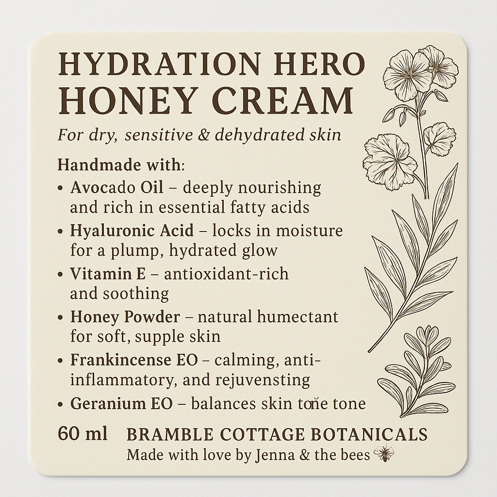 Hydration Hero Honey Cream