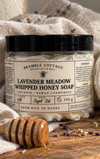 Lavender Meadow whipped soap by Bramble Cottage Botanicals & Bees