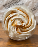 Beekeeper’s Blend honey whipped sugar scrub by Bramble Cottage Botanicals & Bees