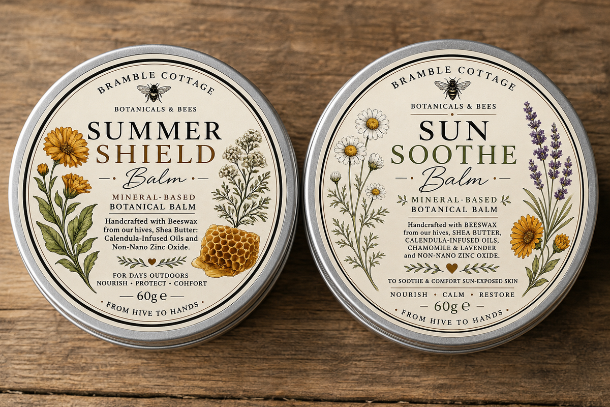 Natural Summer Essentials Balm Duo - Nature’s answer to summer skincare