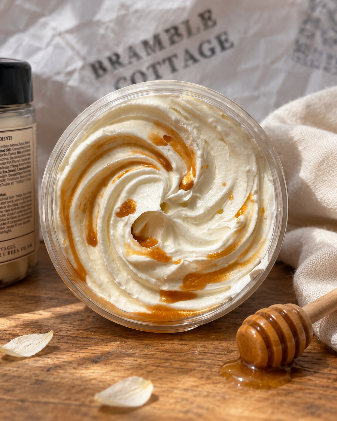The Gardener whipped soap by Bramble Cottage Botanicals & Bees