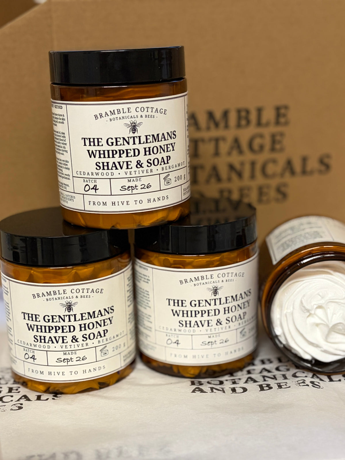 Gentleman’s Whipped Shave & Soap