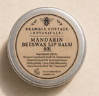 Beeswax Mandarin Lip Balm – Natural Moisturising Lip Care | Bramble Cottage Botanicals