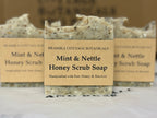 Mint & Nettle Field Bar Scrub Soap