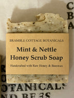 Mint & Nettle Field Bar Scrub Soap