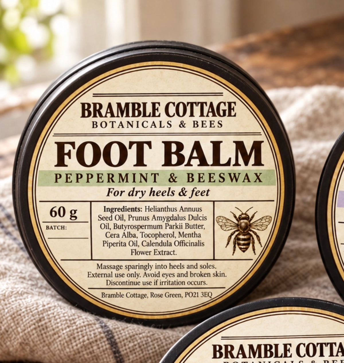 Peppermint Foot Balm · 60g