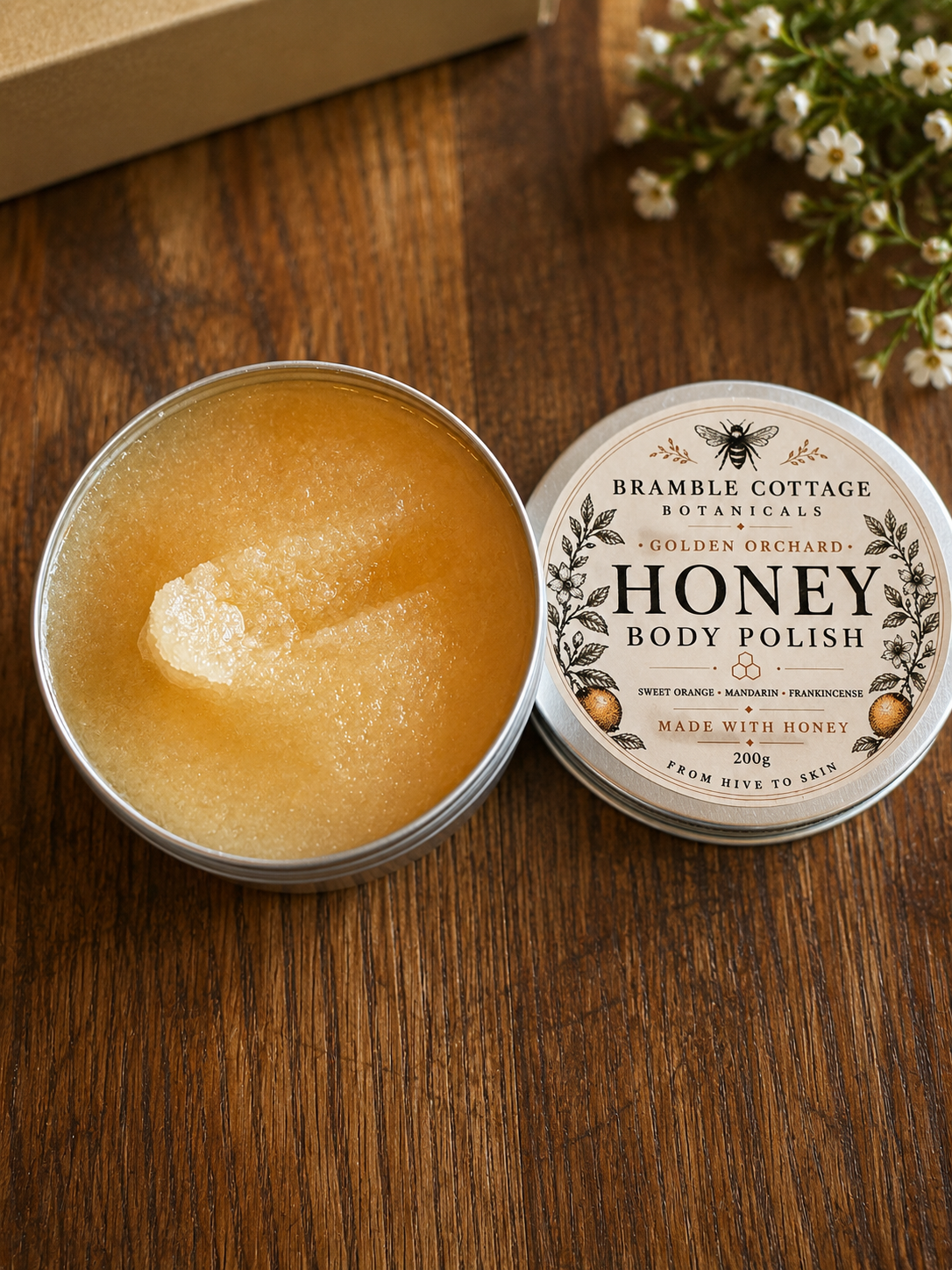 The Gardener Honey Oil Scrub