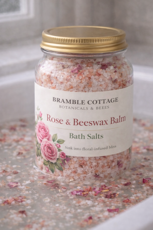 Rose & Beeswax Balm Bath Salts