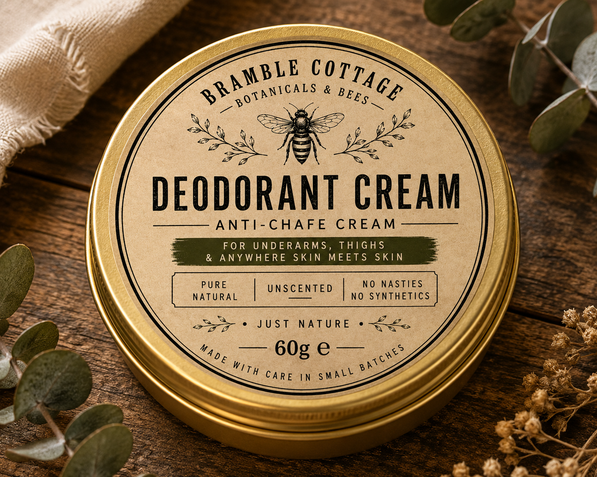 Natural Deodorant & Anti-Chafe Cream