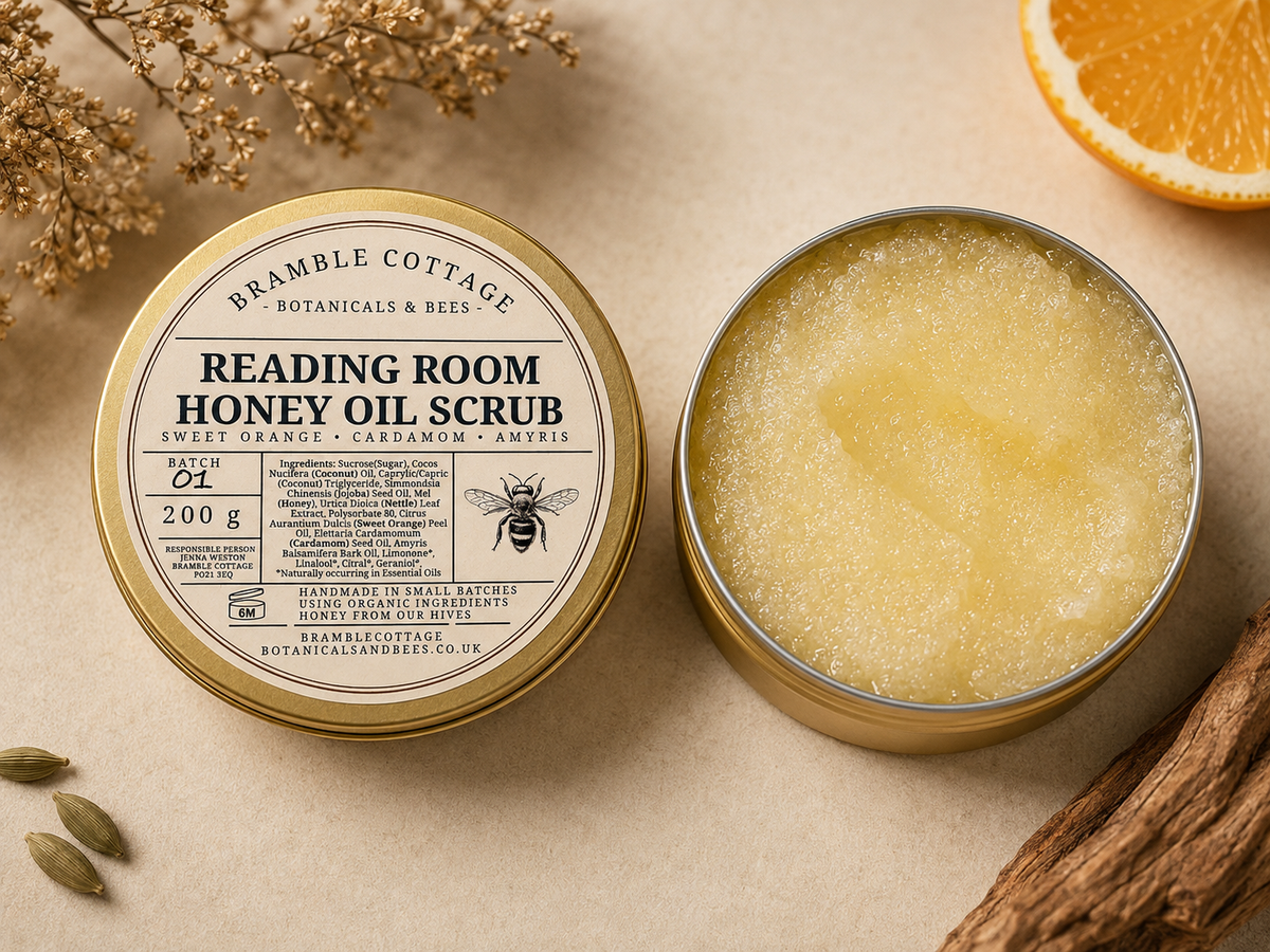 Reading Room Honey Oil Scrub