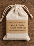Mint & Nettle Field Bar Scrub Soap