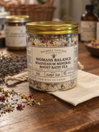 Woman’s Balance Magnesium Mineral Boost Bath Tea