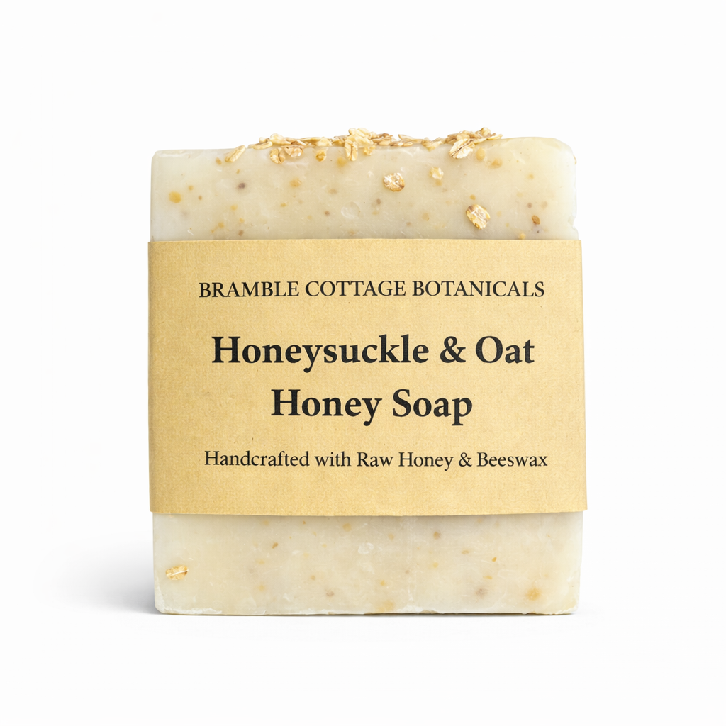 Honeysuckle & Oat soap bar