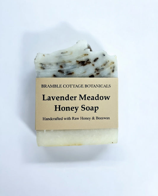 Lavender Meadow Honey Soap bar