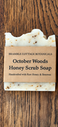 October Woods Honey Scrub Soap