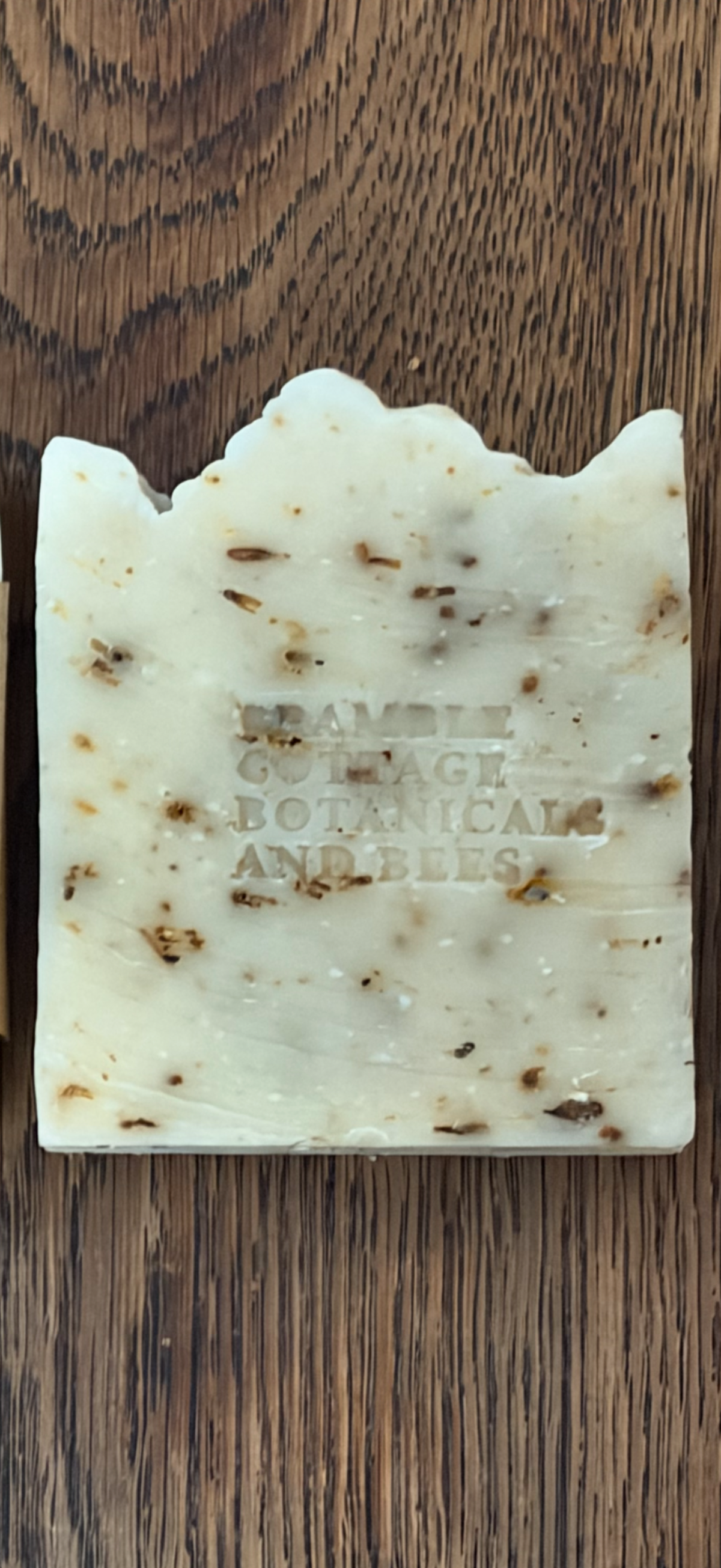 October Woods Honey Scrub Soap