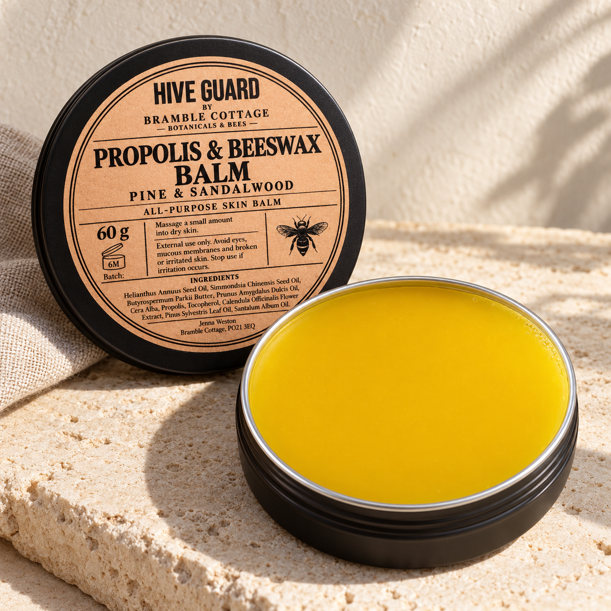 Hive Guard Propolis & Beeswax All-Purpose Balm · 60g