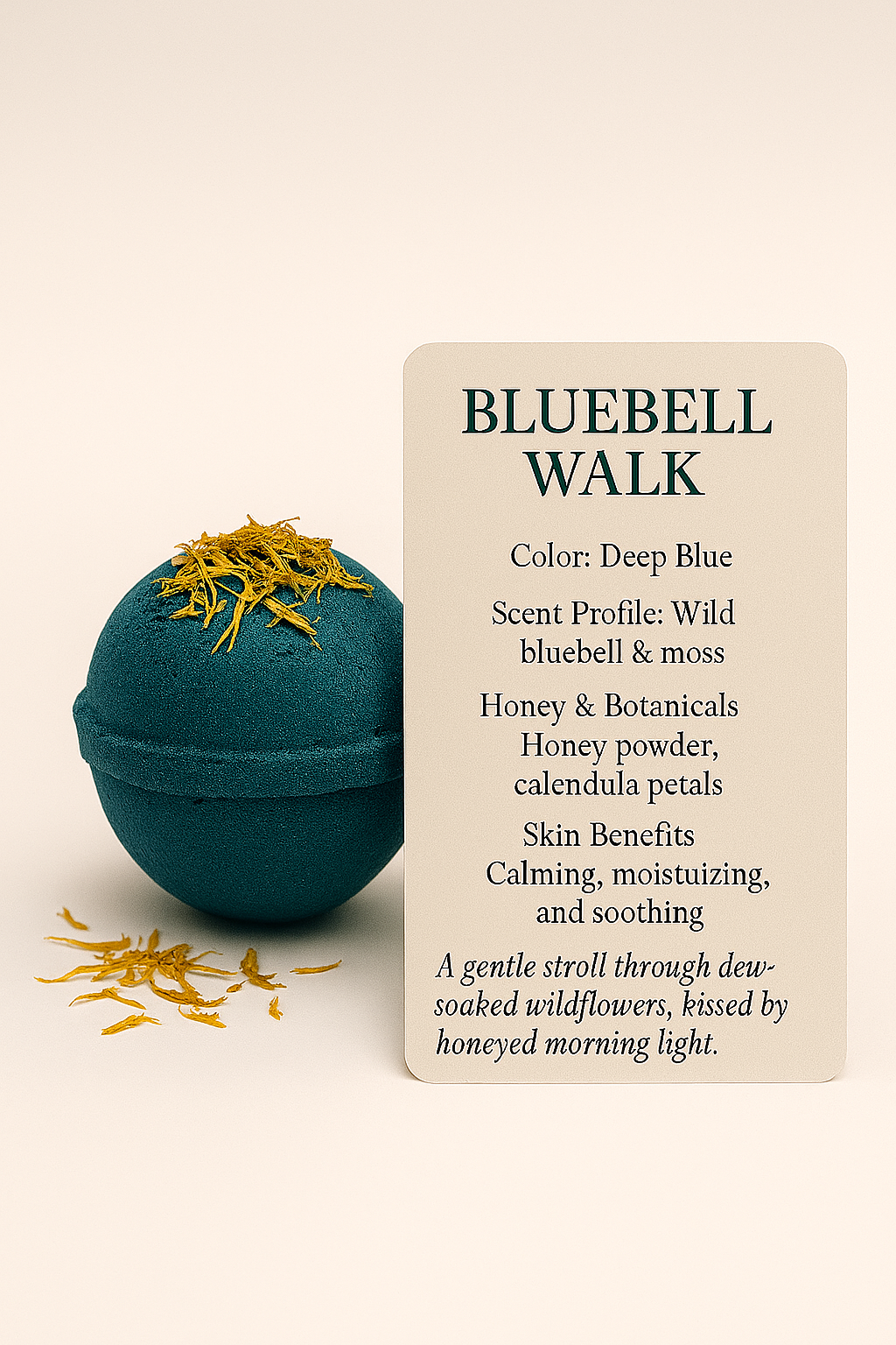 Honey Bath Bomb - Bluebell Walk