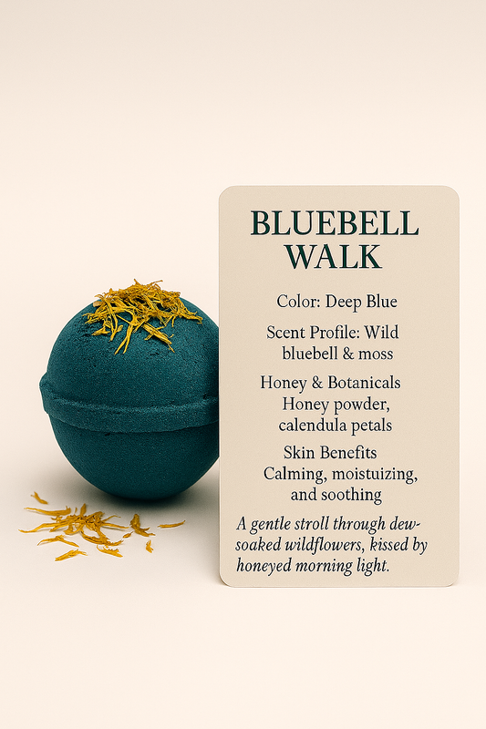 Honey Bath Bomb - Bluebell Walk